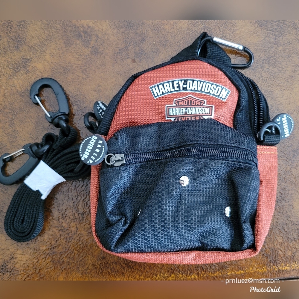 Harley Davidson Minime, Rust, One Size Backpack - image 2